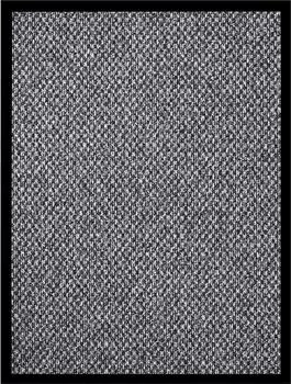 vidaXL Fu&szlig;matte grau, 60x80 cm, Polypropylen (331573)