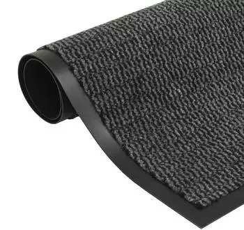 vidaXL Schmutzfangmatten 2er-Set, rechteckig, getuftet, 120x180cm, anthrazit (3051617)