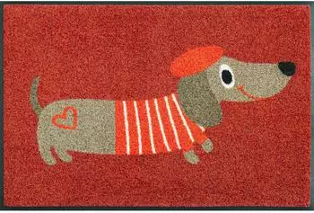 Wash+Dry Fußmatte "Monsieur Chien" 50x75cm (079142)