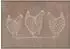 STABILO Hens Fußmatte 85x60cm, Baumwolle, braun (92520338-0)