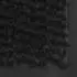 vidaXL Fußmatte gesteppt 80x120cm schwarz (132711)