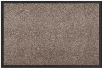 vidaXL Fu&szlig;matte Teddystoff beige 80x120cm