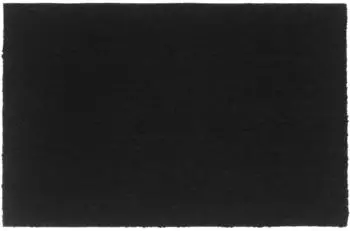 vidaXL Fu&szlig;matte Kokosfaser, getuft, schwarz, 65x100cm (155578)