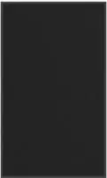 vidaXL Fu&szlig;matte Schwarz 90x150 cm