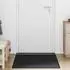 vidaXL Fußmatte schwarz 90x150cm (4105607)