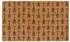 vidaXL Fußmatte 45x75cm Kokosfaser getuft (155615)