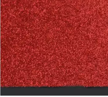 vidaXL T&uuml;rmatte 40x60 cm, PP-Velour, rot (331580)
