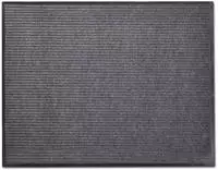 vidaXL T&uuml;rmatte Grau 90 x 60 cm PVC