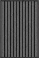 vidaXL Fu&szlig;matte Schwarz 60 x 90 cm Polypropylen