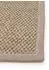 Benuta Greta Fußmatte 100% Sisal, grau, 40x60cm