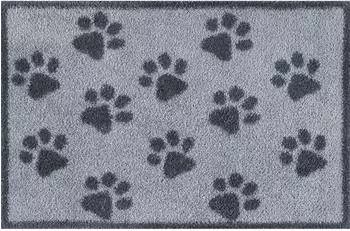 Kleen-Tex Turtle Mat Fu&szlig;matte Paws Grey, 40x60cm