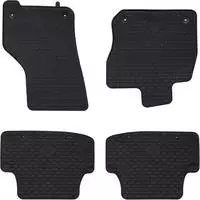 Vidaxl Car Mat 4 Pcs Suitable For Vw Golf Viii Mhev 2020- Rubber