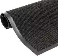vidaXL Schmutzfangmatte Rechteckig Getuftet 40x60 cm Schwarz