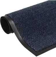 vidaXL Schmutzfangmatten 2 Stk. Rechteckig Getuftet 40x60 cm Blau