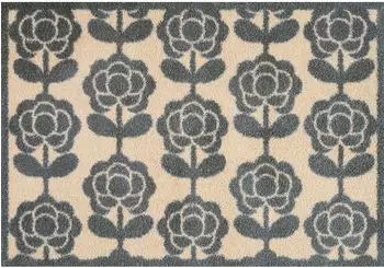 Wash+Dry Pop Flowers Neutral Fu&szlig;matte 60x85cm (Pop Flowers Neutral)