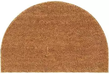 vidaXL Fu&szlig;matte Halbrund Kokosfaser 40x60cm (155599)