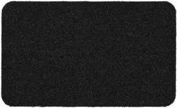 Douceur d'Int&eacute;rieur Odin Fu&szlig;matte Schmutzfangmatte 45x75cm schwarz (1741525)