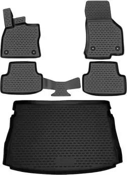Element 3D Gummimatten & Kofferraummatte Set für Ford Kuga II 2013–2019 (EXP.SET.00089)