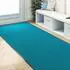 vidaXL Fußmatte cyan/schwarz 120x400cm Polyamid/PVC