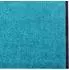 vidaXL Fußmatte cyan/schwarz 120x400cm Polyamid/PVC