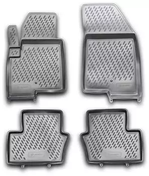 Element 3D-Gummimatten für Jeep Compass (2010–2016), 4-teilig (EXP.CARJEP00003h)