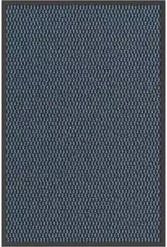 vidaXL Fu&szlig;matte blau 60x90 cm, rutschfest, Polypropylen