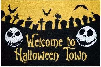 Erik Fußmatte "Nightmare Before Christmas – Welcome to Halloween Town"