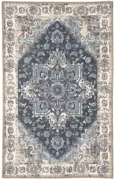 House Nordic Hawai Fu&szlig;matte blau, 80x50cm (3981276)