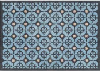 Wash+Dry Parterre Blue Fußmatte 60x85cm