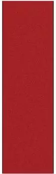 vidaXL Fu&szlig;matte rot und schwarz, Polyamid und PVC, 120x400cm