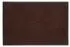 Wash+Dry Trend Uni Schmutzfangmatte waschbar, dunkelbraun, 35x75cm (9mm)