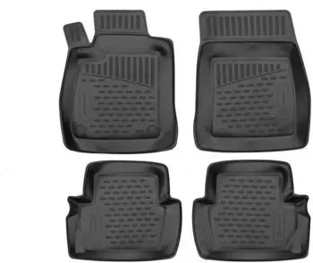LEMENT 3D-Gummimatten f&uuml;r Ford Fiesta Mk7 Hatchback 2017+, 4-teilig (EXP.ELEMENTA11447210k)