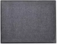 vidaXL T&uuml;rmatte Grau 90 x 150 cm PVC