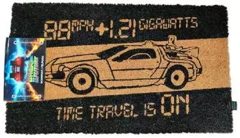 SD Toys Time Machine DeLorean Fußmatte 60x40cm (SDTUNI23326)