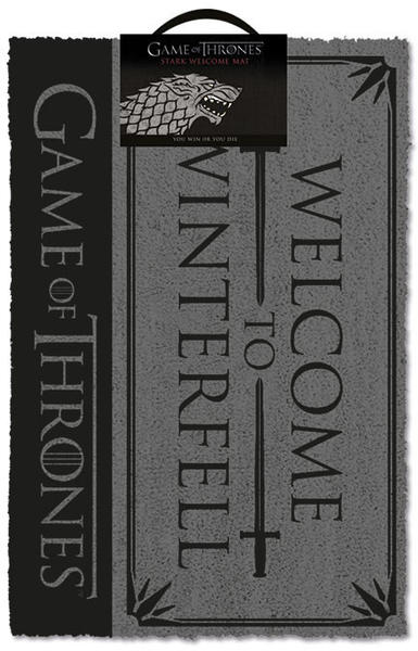 Pyramid international Fußabtreter Game Of Thrones 60x40cm Welcome To Winterfell