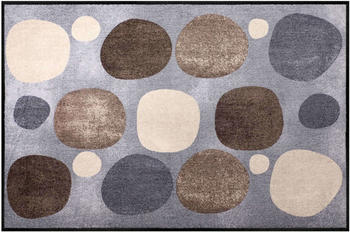 Salonloewe Broken Dots Colourful 115x175cm grau/braun-beige