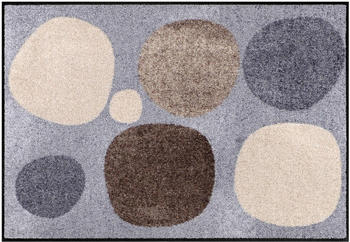 Salonloewe Broken Dots Colourful 50x75cm grau/braun-beige