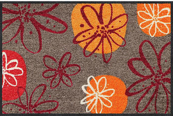 Erwin Müller Fußmatte rot/orange/braun-beige 40x60 cm