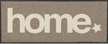 Salonloewe Fußmatte Home Star braun-beige 30x75 cm