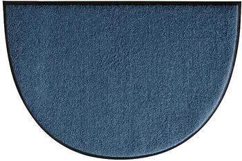 Erwin Müller Fußmatte halbrund blau 50x75 halbrund