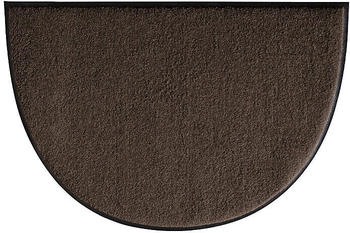 Erwin Müller Fußmatte halbrund braun-beige 50x75 halbrund