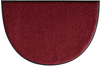 Erwin Müller Fußmatte halbrund rot 50x75 halbrund