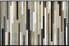 Wash+Dry Schmutzfangmatte Mikado Stripes nature 50 x 75 cm schwarz/ grau/ braun/ beige