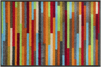 Wash+Dry Schmutzfangmatte Mikado Stripes 50 x 75 cm beige/ schwarz/ blau/ rot/ grau/ orange/ braun/ grün