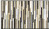 Wash+Dry Schmutzfangmatte Mikado Stripes nature 75 x 120 cm beige/ schwarz/ grau/ braun/ weiß