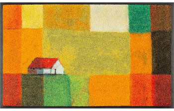Wash+Dry Schmutzfangmatte Meadow Lands 75 x 120 cm gelb/ rot/ orange/ grün