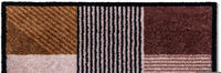 Skyroam Sauberlaufmatte Manhattan 67 x 100 cm Geomix Kastanie-Rose