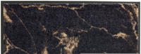 All in 1 Sauberlaufmatte Miami 50 x 70 cm Marmor Anthrazit-Taupe