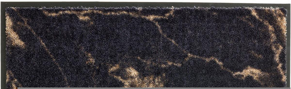 Leewadee Sauberlaufmatte Miami 67 x 100 cm Marmor Anthrazit-Taupe