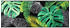 Wash+Dry Schmutzfangmatte Neoflora 75 x 190 cm schwarz/ gelb/ grün/ weiß